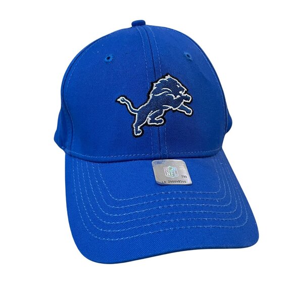 Detroit Lions NFL Blue Snapback Hat Adult One Size Fits Most Football - Picture 1 of 6